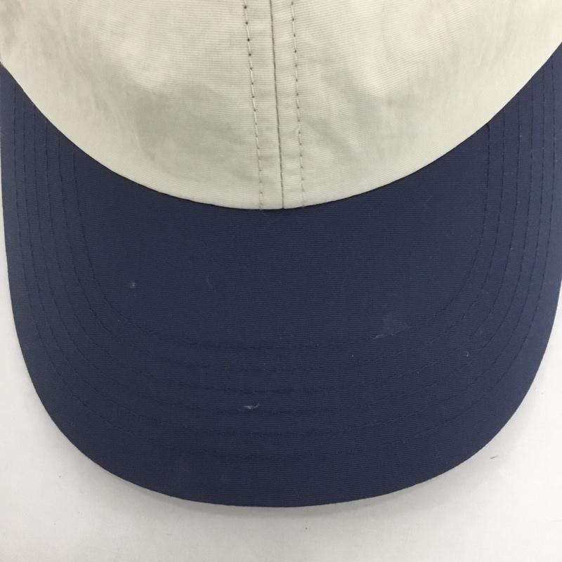 ダイワ ピアサーティナイン DAIWA PIER39 帽子 キャップ BC-34022 Tech 6panel Cap FREE 無地 紺 / ネイビー / X オフホワイト / オフホワイト /  メンズ USED 古着 中古 10124628