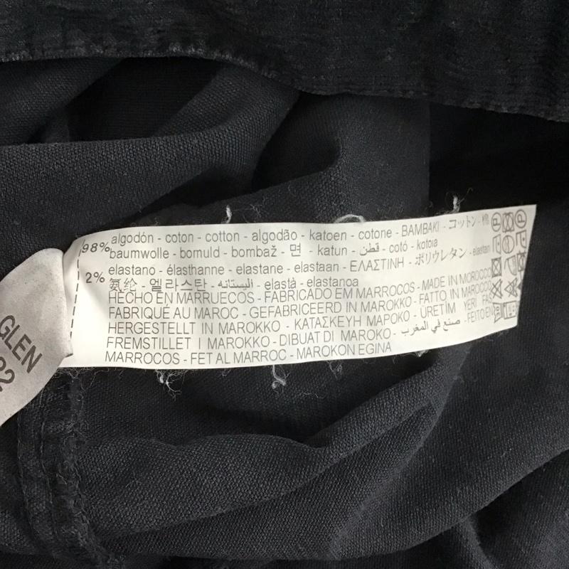 ザラ ZARA ワンピース ひざ丈スカート S 無地 黒 / ブラック /  レディース USED 古着 中古 10108113