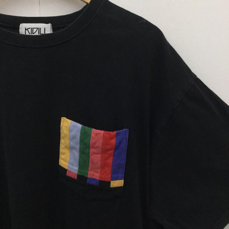 キディル KIDILL Tシャツ 半袖 KL130 KIDILL Tシャツ FREE 無地 黒 / ブラック /  メンズ USED 古着 中古 10127852