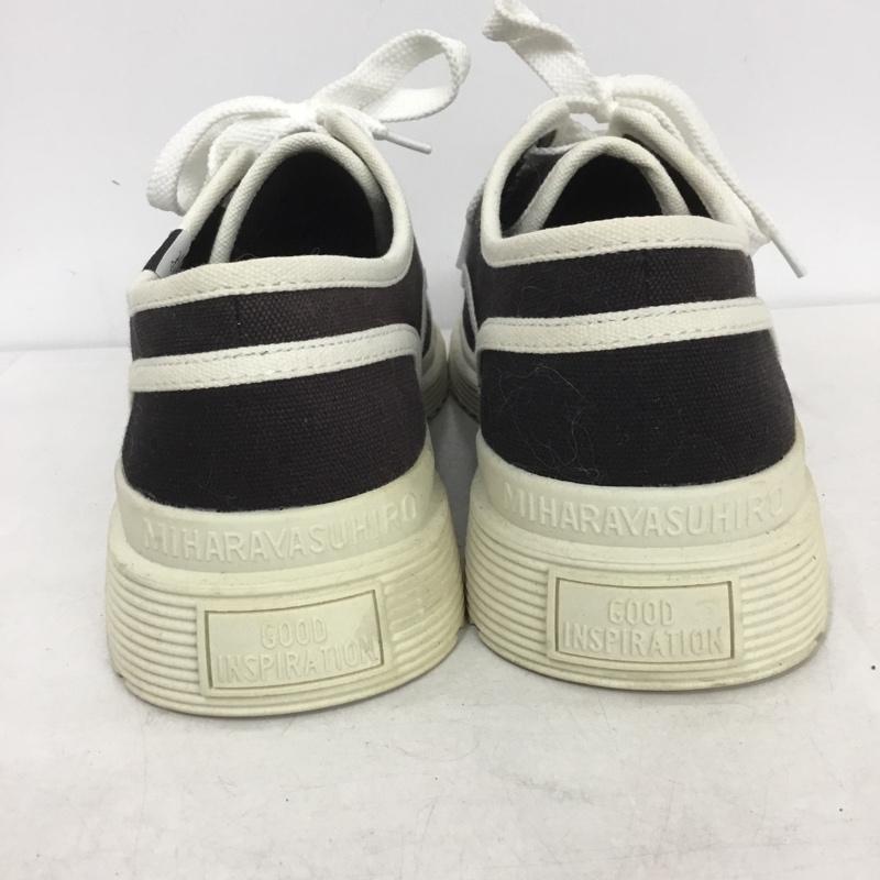 ジーユー GU スニーカー スニーカー 333538 MIHARA YASUHIRO 28cm 28.0cm ロゴ、文字 黒 / ブラック / X 白 / ホワイト /  メンズ USED 古着 中古 10143016