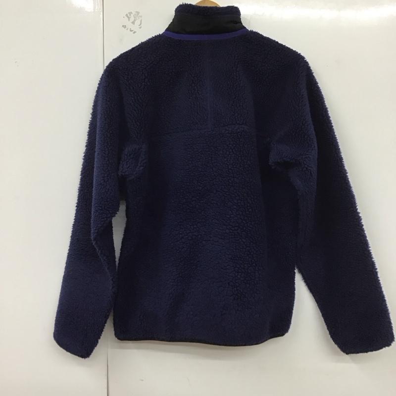 パタゴニア patagonia ジャケット、上着 ジャケット、ブレザー ジップアップジャケット フリースジャケット アウター S ロゴ、文字 青 / ブルー /  メンズ USED 古着 中古 10129071