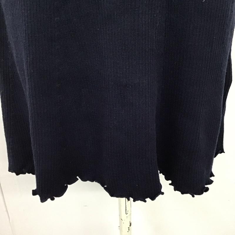 ダズリン dazzlin ワンピース ミニスカート FREE 無地 紺 / ネイビー /  レディース USED 古着 中古 10121480