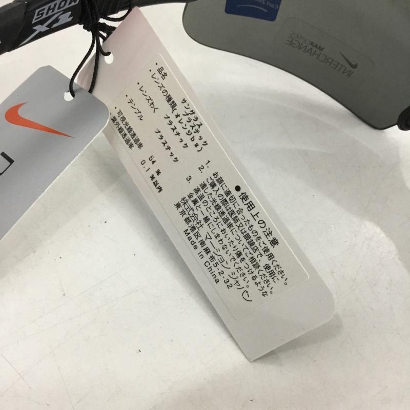 ナイキ NIKE めがね・サングラス サングラス EV0644 001 SHOW X1 PRO 箱有 ロゴ、文字 黒 / ブラック /  メンズ USED 古着 中古 10151224