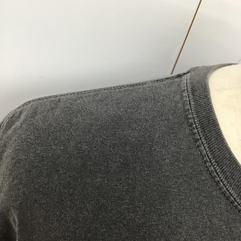 ニードルス Needles Tシャツ 半袖 XL 無地 チャコールグレー / チャコールグレー /  メンズ USED 古着 中古 10113978