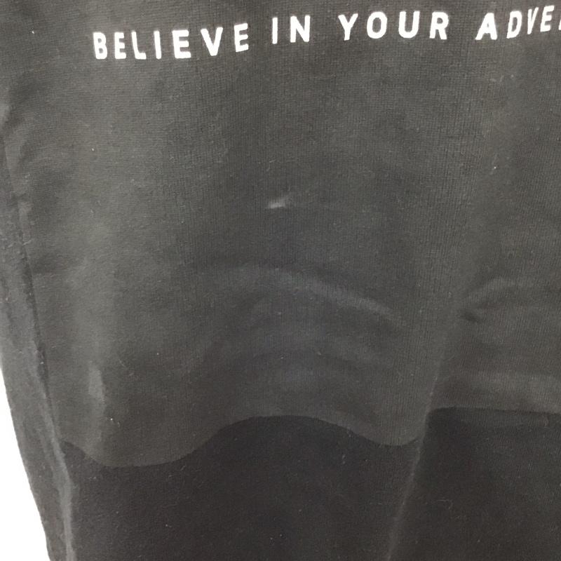 ナンガ NANGA Tシャツ 半袖 半袖カットソー プリントTシャツ クルーネックカットソー FREE プリント 黒 / ブラック /  メンズ USED 古着 中古 10126657