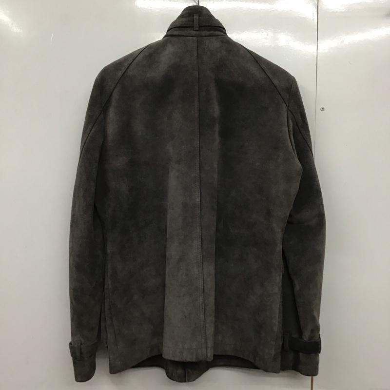 アバハウス ABAHOUSE ジャケット、上着 ジャケット、ブレザー 長袖ジャケット ジップアップジャケット 3 無地 灰 / グレー /  メンズ USED 古着 中古 10141526