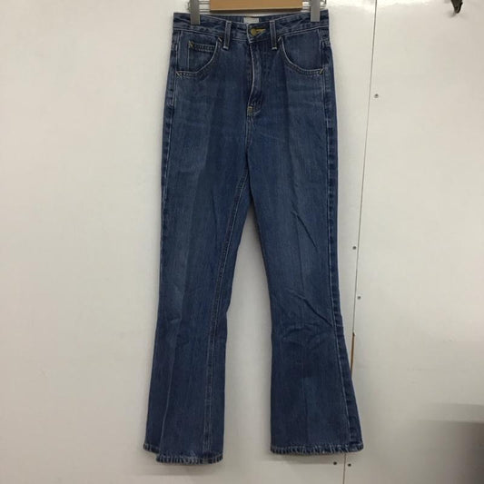 リー Lee パンツ デニム、ジーンズ S 無地 水色 / ライトブルー /  レディース USED 古着 中古 10141287