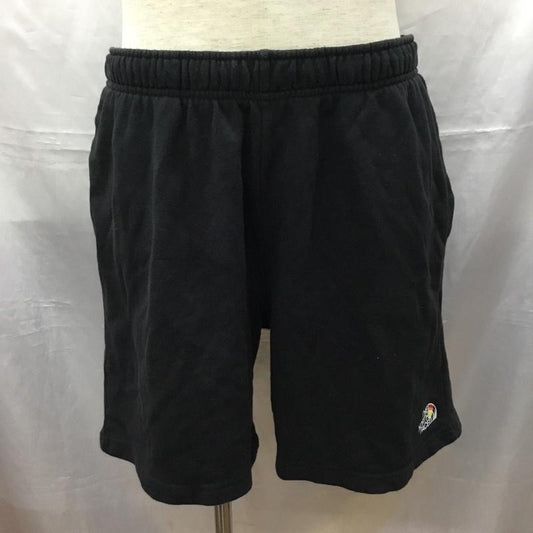 ザノースフェイス THE NORTH FACE パンツ ショートパンツ ショートパンツ ハーフパンツ カジュアルパンツ スウェットパンツ L ロゴ、文字 黒 / ブラック /  メンズ USED 古着 中古 10114574
