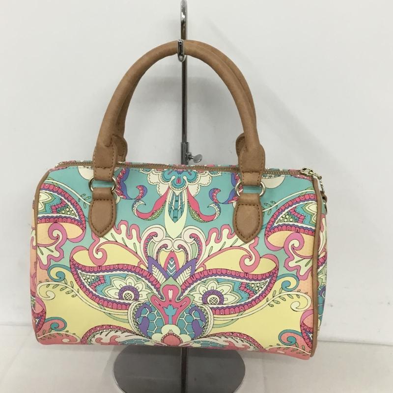 デシグアル Desigual ボストンバッグ ボストンバッグ M19SAXPCZ 2WAY ショルダー 総柄 マルチカラー / マルチカラー /  レディース USED 古着 中古 10130790