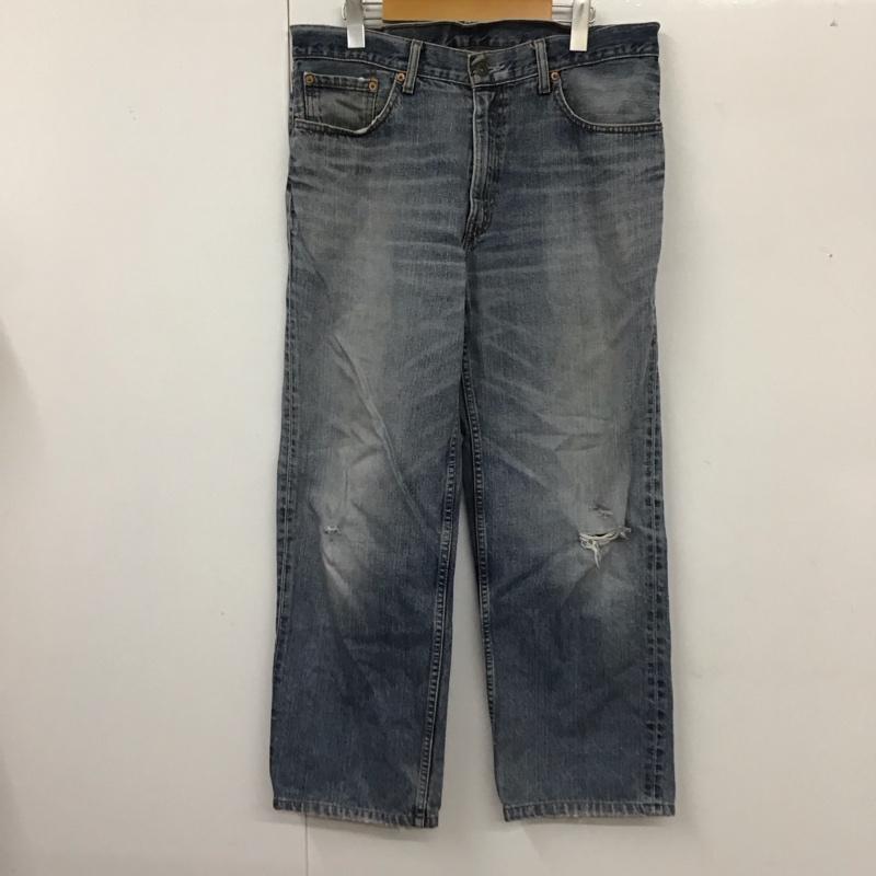 リーバイス Levi s パンツ デニム、ジーンズ 502 W36 L33 36インチ 無地 青 / ブルー /  メンズ USED 古着 中古 10114338