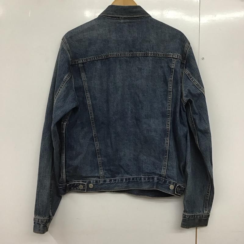 ギャップ GAP ジャケット、上着 ジャケット、ブレザー デニムジャケット Gジャン アウター カジュアルジャケット M 無地 インディゴ / インディゴ /  メンズ USED 古着 中古 10143130