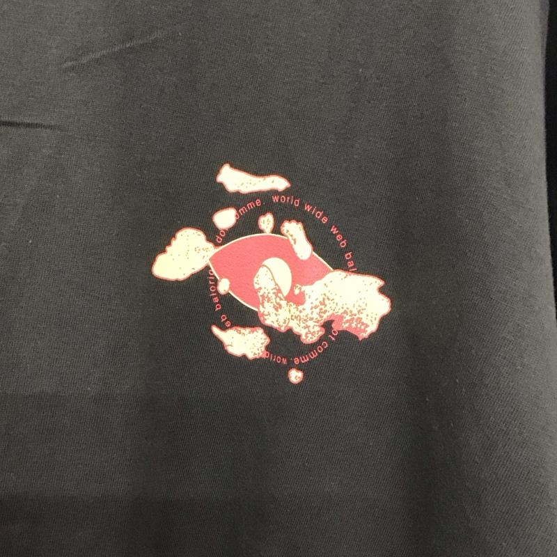 バル BAL Tシャツ 半袖 半袖カットソー プリントTシャツ クルーネックカットソー プリント 黒 / ブラック /  メンズ USED 古着 中古 10141414