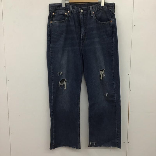 リーバイス Levi s パンツ デニム、ジーンズ W34L32 34インチ 無地 インディゴ / インディゴ /  メンズ USED 古着 中古 10144871
