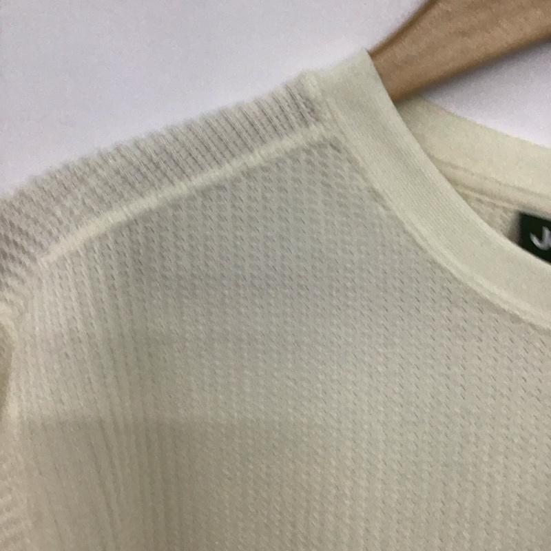 ジープ Jeep カットソー 長袖 JP171135C10 Tシャツ 長袖サーマルニット プルオーバー M 無地 オフホワイト / オフホワイト /  メンズ USED 古着 中古 10148285