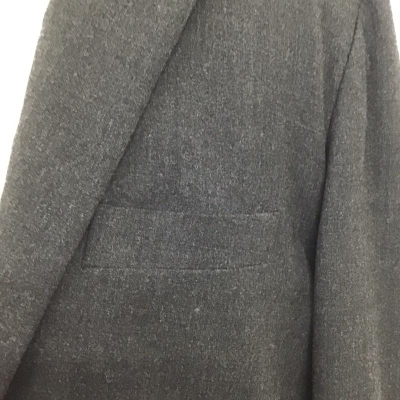 プラダ PRADA ジャケット、上着 ジャケット、ブレザー カジュアルジャケット カラージャケット ポケットジャケット アウター 46 無地 灰 / グレー /  メンズ USED 古着 中古 10124683