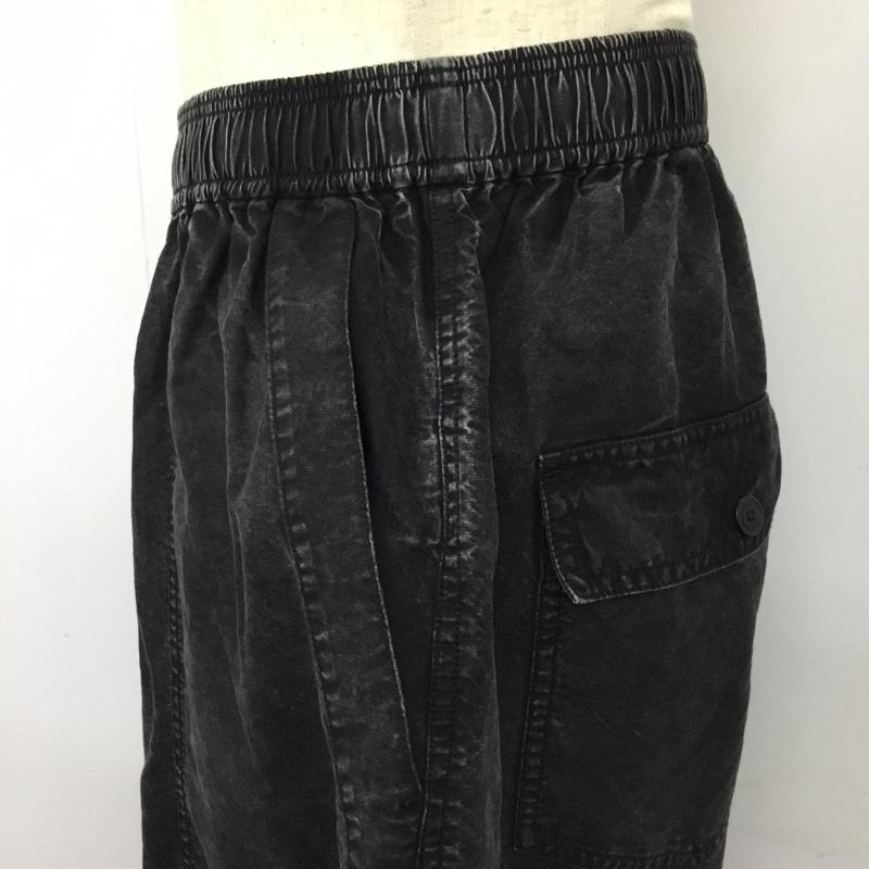 ノーティカ NAUTICA パンツ ワークパンツ、ペインターパンツ 242-1477 ボトム ワイドパンツ ワークパンツ XL 無地 黒 / ブラック /  メンズ USED 古着 中古 10117579