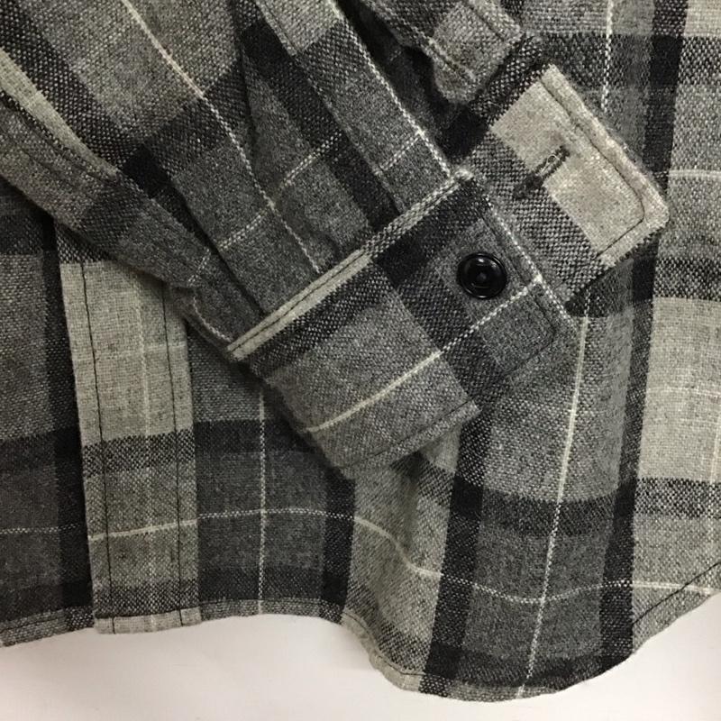 クーティー COOTIE シャツ、ブラウス 長袖 長袖シャツ チェックシャツ カラーシャツ L チェック マルチカラー / マルチカラー /  メンズ USED 古着 中古 10141799
