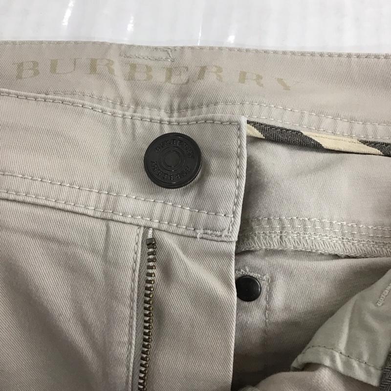 バーバリーロンドン Burberry London パンツ デニム、ジーンズ カジュアルパンツ スリムパンツ ストレッチパンツ 44 無地 ベージュ / ベージュ /  レディース USED 古着 中古 10122476