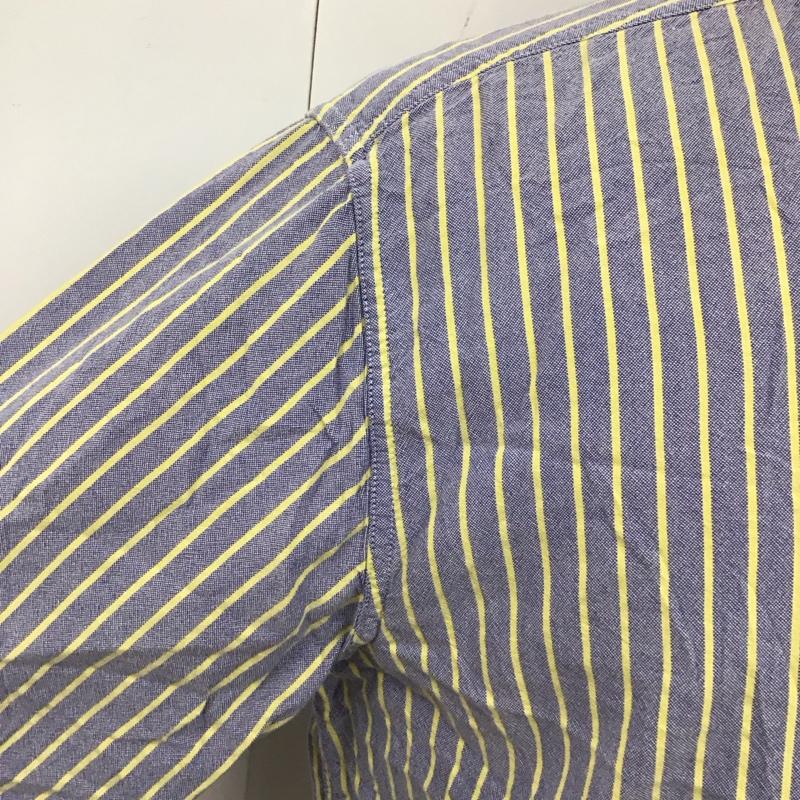 チャップス CHAPS シャツ、ブラウス 長袖 長袖シャツ カラーシャツ ポケットシャツ 長袖カットソー ストライプシャツ M ストライプ マルチカラー / マルチカラー /  メンズ USED 古着 中古 10118282