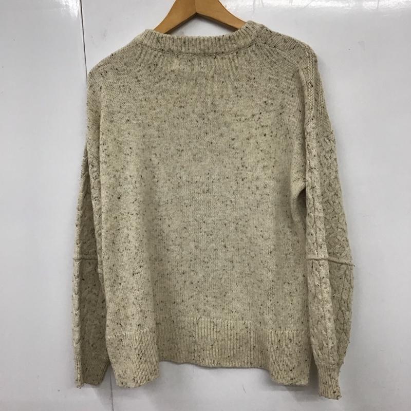 アーノルドパーマー Arnold Palmer ニット、セーター 長袖 2  ベージュ / ベージュ /  レディース USED 古着 中古 10120177