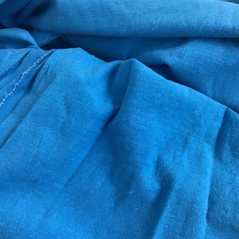 古着 USED Tシャツ 半袖 半袖カットソー プリントTシャツ クルーネックカットソー プリント 青 / ブルー /  メンズ USED 古着 中古 10146646