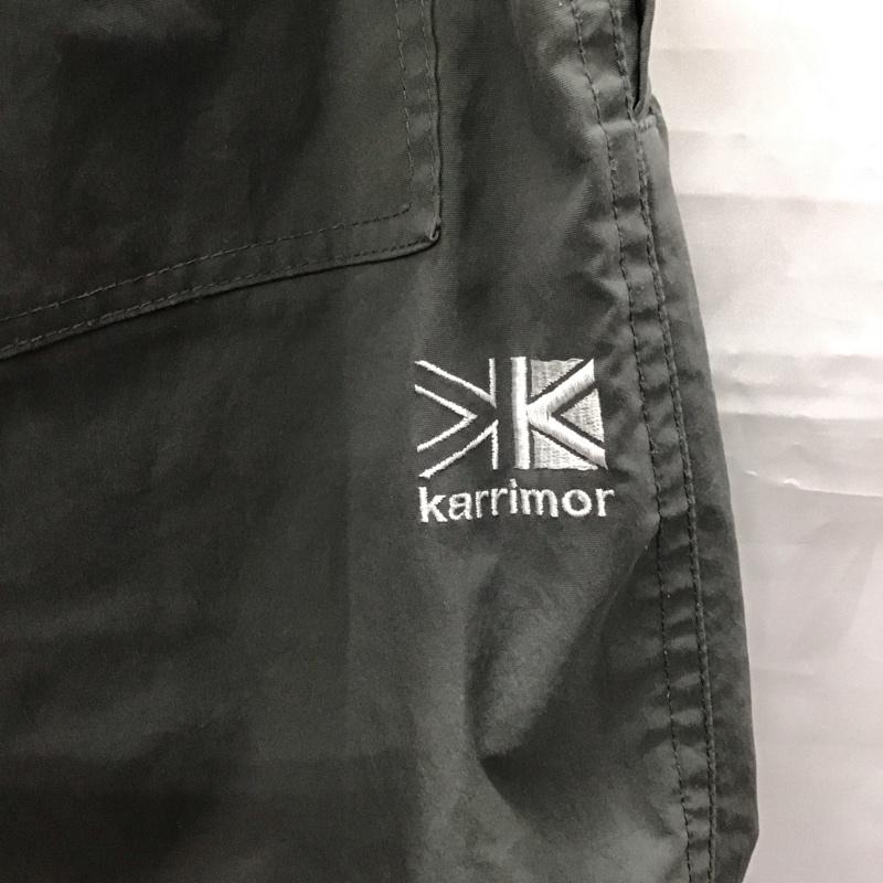 カリマー Karrimor パンツ ワークパンツ、ペインターパンツ ジャージ パンツ ワイドパンツ カジュアルパンツ L ロゴ、文字 灰 / グレー /  メンズ USED 古着 中古 10118396