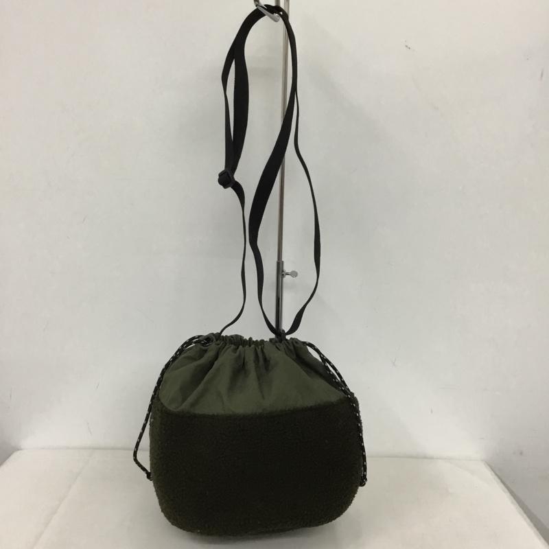グラミチ GRAMICCI ショルダーバッグ ショルダーバッグ GRB-0113 BOA FLEECE CHALK POUCH ボア フリース チョークポーチ ロゴ、文字 カーキ / カーキ /  メンズ USED 古着 中古 10144343