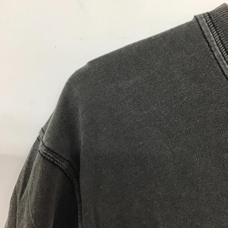 バンクスジャーナル BANKS JOURNAL Tシャツ 半袖 半袖カットソー プリントTシャツ クルーネックカットソー S ロゴ、文字 灰 / グレー /  メンズ USED 古着 中古 10132312