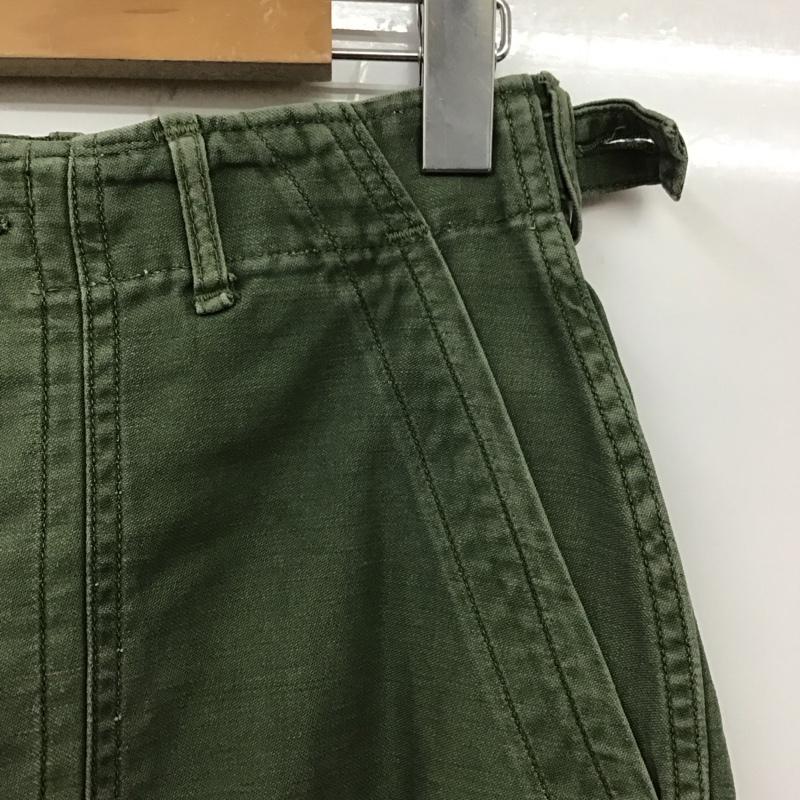 ミリタリー ミリタリー パンツ ワークパンツ、ペインターパンツ ミリタリーパンツ 古着 ワイドパンツ カジュアルパンツ アメリカ軍 ベイカー 60S S 無地 カーキ / カーキ /  メンズ USED 古着 中古 10109936