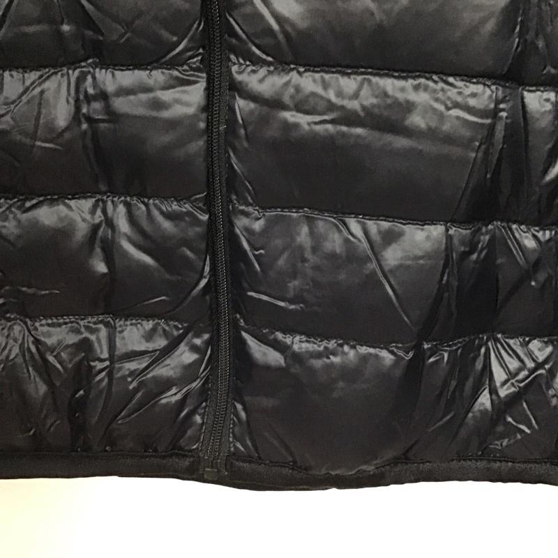 ユニクロ UNIQLO ジャケット、上着 ジャンパー、ブルゾン 315-069087 ダウンジャケット ジップアップジャケット アウター S 無地 黒 / ブラック /  メンズ USED 古着 中古 10141007
