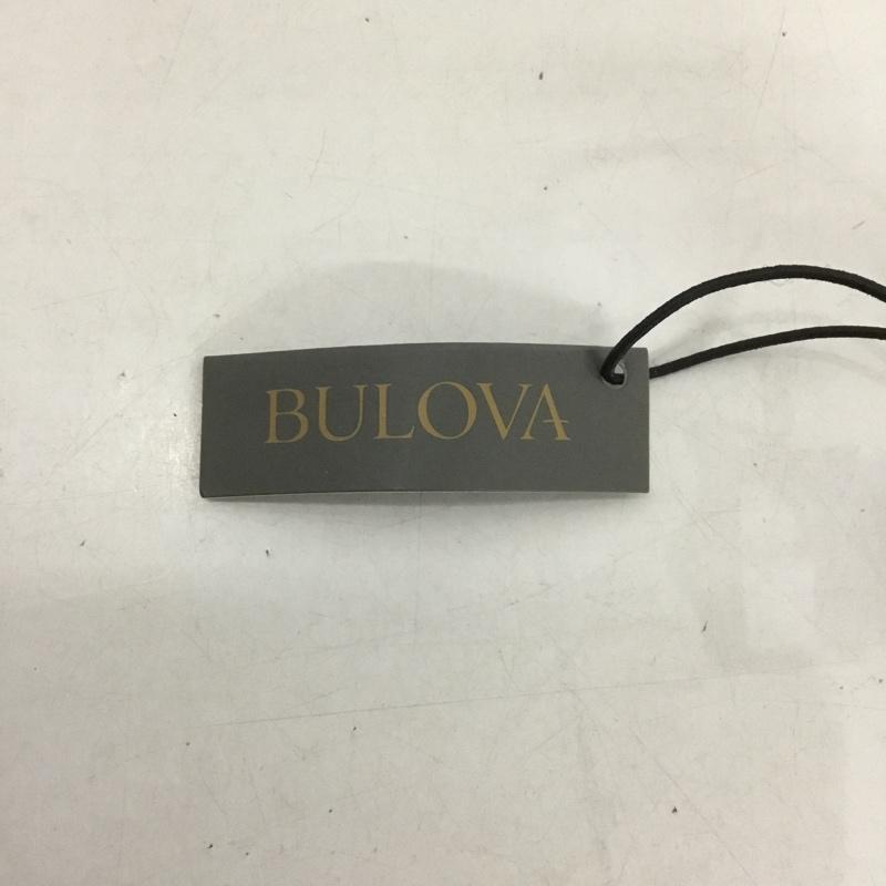 ブローバ BULOVA 腕時計 アナログ（自動巻き） 96C130 箱有 レザーベルト ロゴ、文字 黒 / ブラック / X 銀 / シルバー /  メンズ USED 古着 中古 10133876