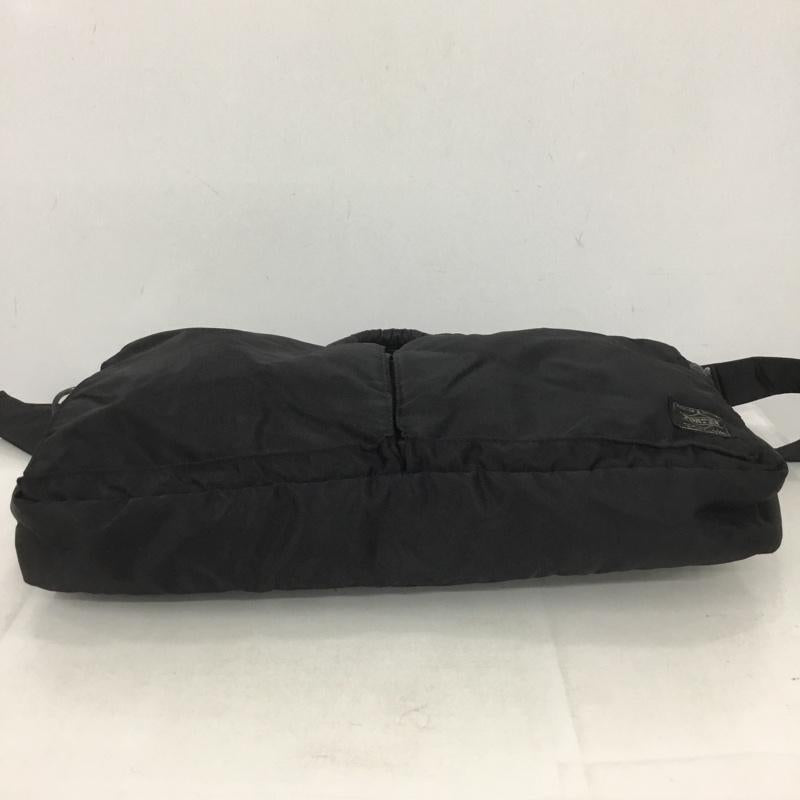 ポーター PORTER ブリーフケース、書類かばん ブリーフケース、書類かばん タンカー 2WAY BRIEFCASE ビジネスバッグ ロゴ、文字 黒 / ブラック /  メンズ USED 古着 中古 10140208