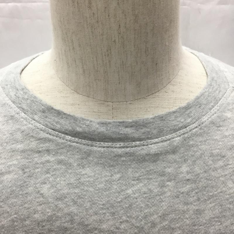 ディーゼル DIESEL カットソー 長袖 長袖カットソー クルーネックカットソー ロングスリーブカットソー L ロゴ、文字 灰 / グレー /  メンズ USED 古着 中古 10114155