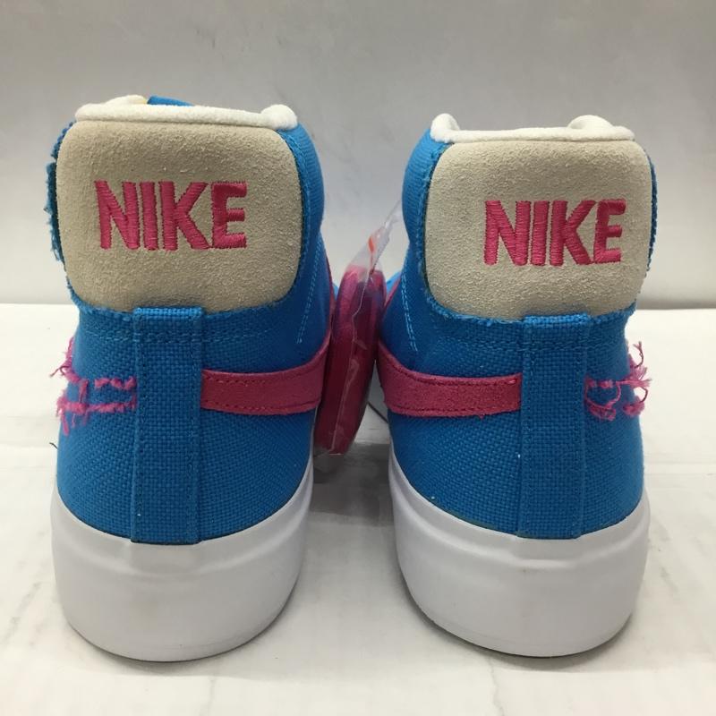 ナイキ NIKE スニーカー スニーカー CI3833 400 SB ZOOM BLAZER MID EDGE 28cm 箱有 28.0cm ロゴ、文字 水色 / ライトブルー / X 桃 / ピンク /  メンズ USED 古着 中古 10107861