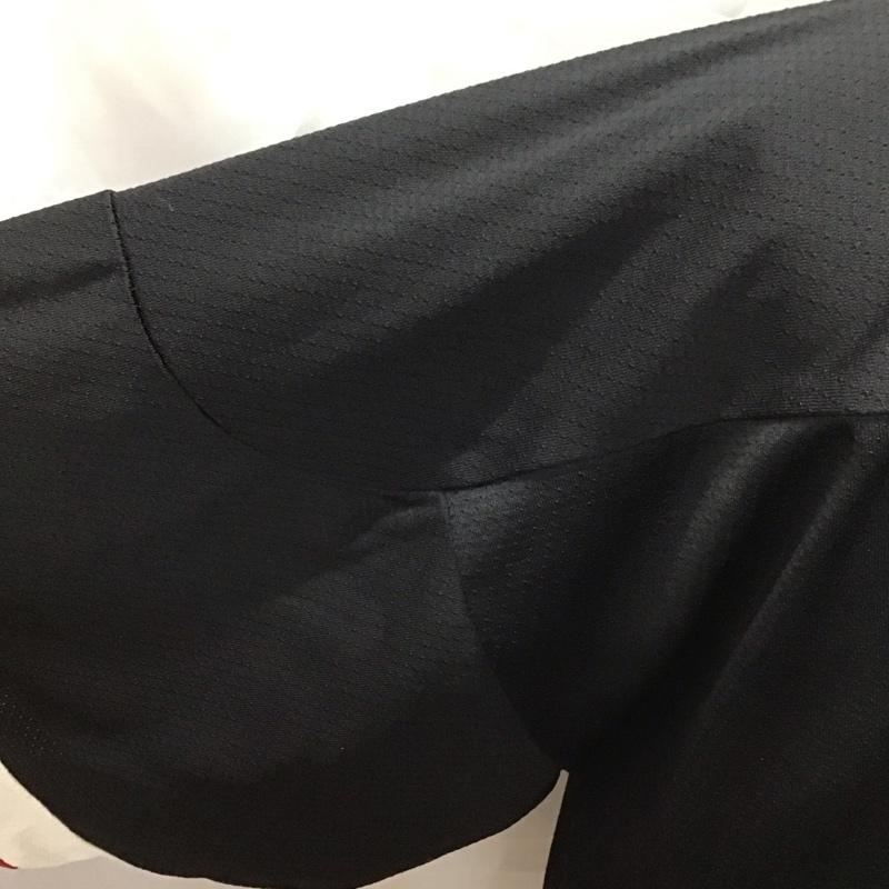 プレジャー PLEASURES カットソー 半袖 RibsHockeyJersey AthleticKnit ユニフォーム カジュアルカットソー L ロゴ、文字 白 / ホワイト / X 黒 / ブラック / X 赤 / レッド /  メンズ USED 古着 中古 10111673