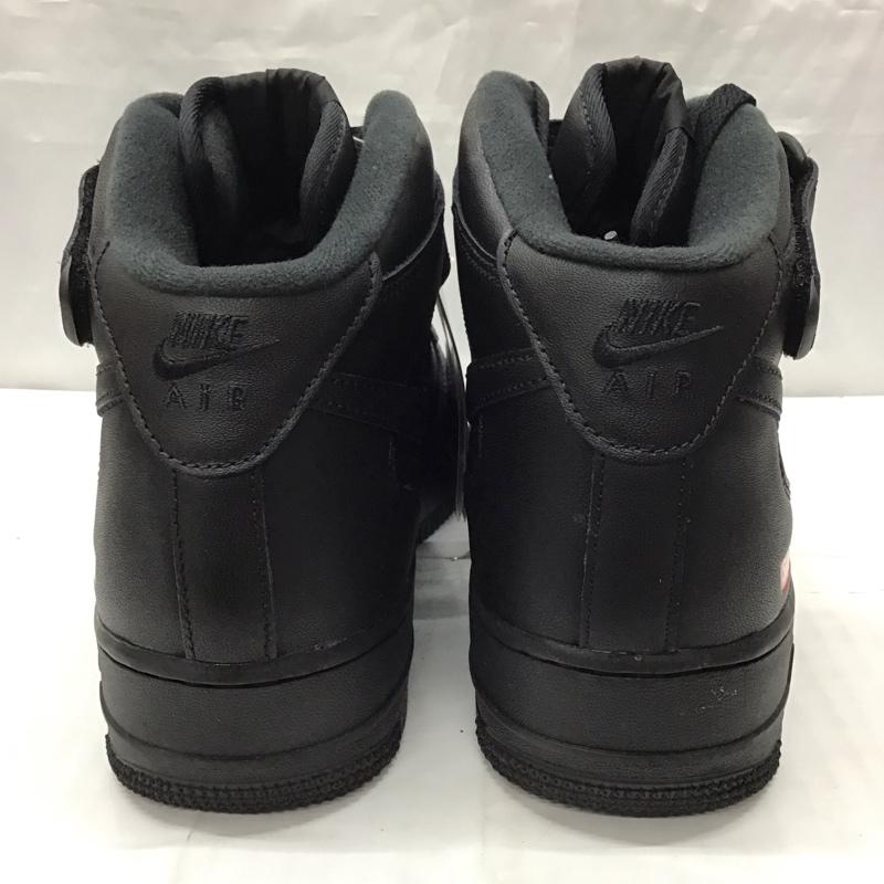 ナイキ NIKE スニーカー スニーカー FZ8784-001 AIR FORCE 1 MID SP Supreme 28.5cm 箱有 28.5cm ロゴ、文字 黒 / ブラック /  メンズ USED 古着 中古 10118873