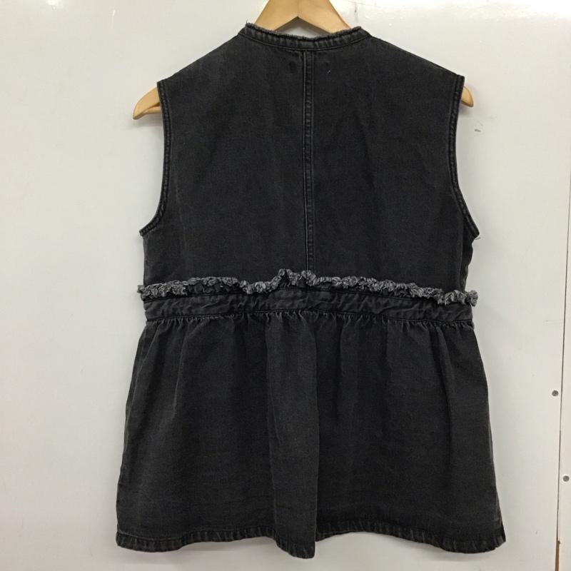 フリークスストア FREAK S STORE ベスト ベスト FREE 無地 黒 / ブラック /  レディース USED 古着 中古 10134658