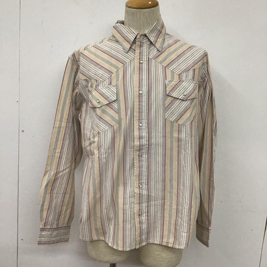 ウールリッチ WOOLRICH シャツ、ブラウス 長袖 2W8-1103 ウエスタンシャツ XL ストライプ マルチカラー / マルチカラー /  メンズ USED 古着 中古 10107050