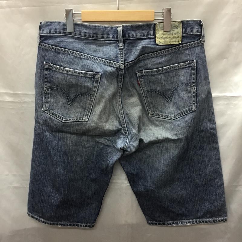 リーバイストラウスアンドコー Levi Strauss & co. パンツ ショートパンツ ショートパンツ ハーフパンツ カジュアルパンツ デニムショートパンツ 36 無地 インディゴ / インディゴ /  メンズ USED 古着 中古 10108743