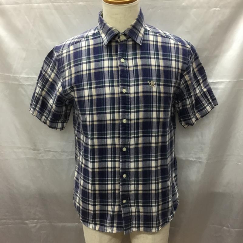 サンタスティック SANTASTIC! シャツ、ブラウス 半袖 半袖シャツ カラーシャツ 半袖カットソー チェックシャツ M チェック マルチカラー / マルチカラー /  メンズ USED 古着 中古 10112291