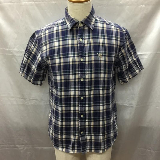 サンタスティック SANTASTIC! シャツ、ブラウス 半袖 半袖シャツ カラーシャツ 半袖カットソー チェックシャツ M チェック マルチカラー / マルチカラー /  メンズ USED 古着 中古 10112291