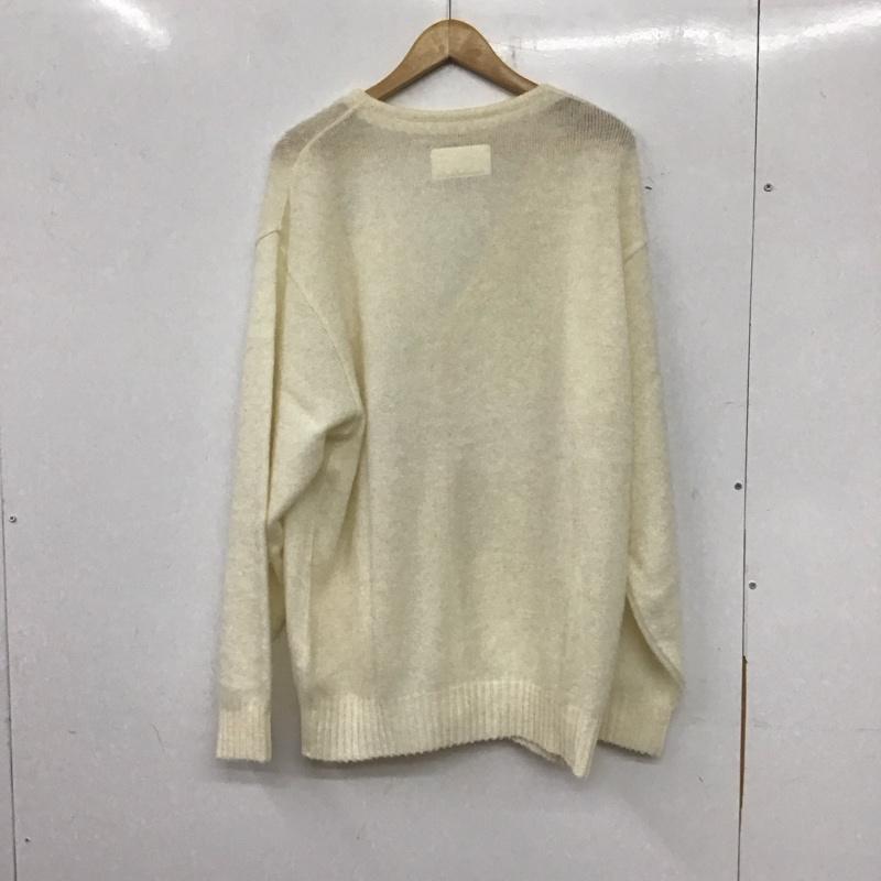 ギルティーパーティーズ GUILTYPARTIES カーディガン 長袖 22fw-wmk-kn06 MOHAIRCARDIGAN ワコマリア 長袖カーディガン XL 無地 白 / ホワイト /  メンズ USED 古着 中古 10140148