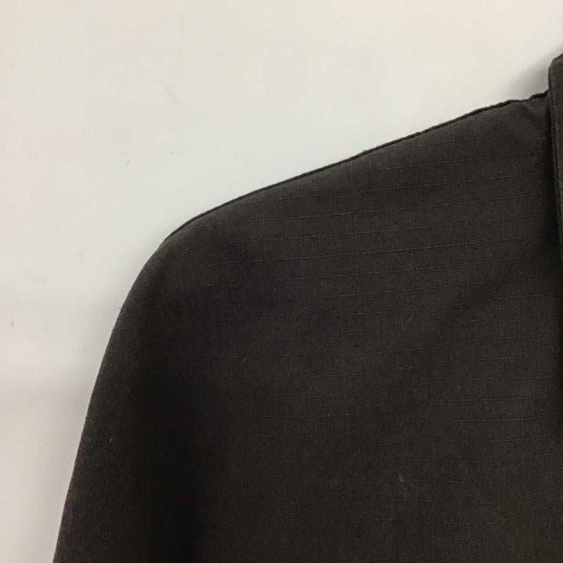 デンハム DENHAM シャツ、ブラウス 長袖 S 無地 茶 / ブラウン /  メンズ USED 古着 中古 10133342