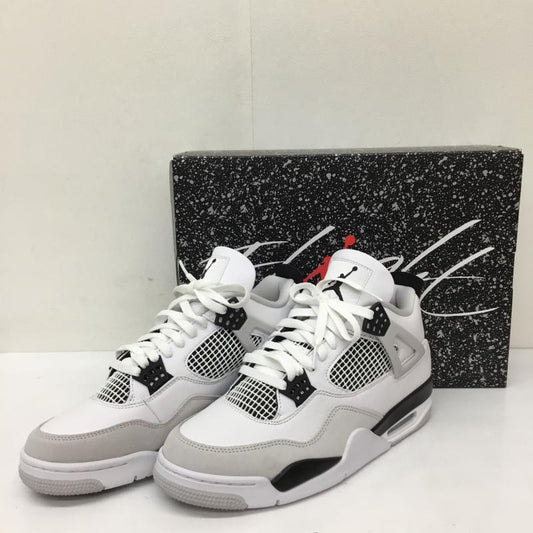 ナイキ NIKE スニーカー スニーカー DH6927-111 Air Jordan 4 Military Black ナイキ エアジョーダン 4 ミリタリー ブラック 28.5cm ロゴ、文字 白 / ホワイト / X 黒 / ブラック /  メンズ USED 古着 中古 10136328