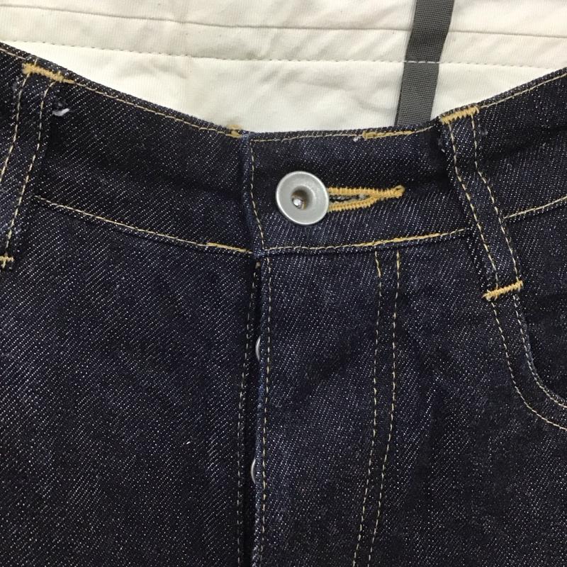 カズユキクマガイアタッチメント KAZUYUKI KUMAGAI ATTACHMENT パンツ デニム、ジーンズ kp62-066 12ozストレッチデニム サルエルパンツ 1 無地 インディゴ / インディゴ /  メンズ USED 古着 中古 10106248