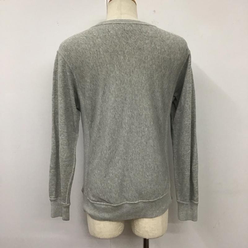チャンピオン Champion トレーナー 長袖 L 無地 灰 / グレー /  メンズ USED 古着 中古 10121748