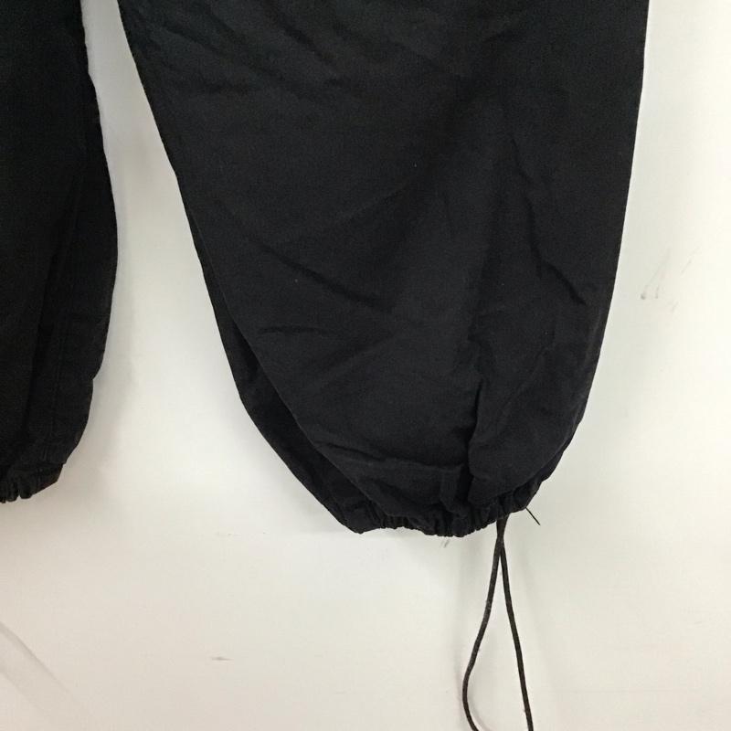 ザラ ZARA ボトムス ボトムス 9213 207 800 パラシュートパンツ M 無地 黒 / ブラック /  レディース USED 古着 中古 10109425