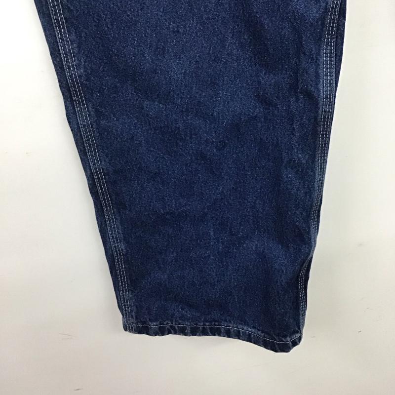 カーハート Carhartt パンツ デニム、ジーンズ デニムパンツ ワイドパンツ カジュアルパンツ 34インチ 無地 インディゴ / インディゴ /  メンズ USED 古着 中古 10151123