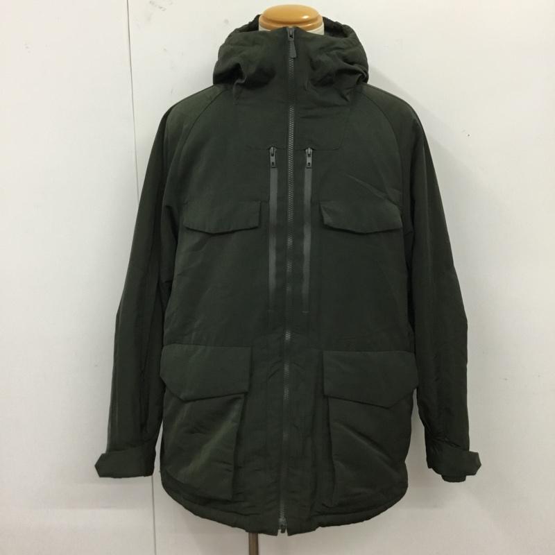 ユニクロ UNIQLO ジャケット、上着 ジャンパー、ブルゾン 311-442563 WHITEMOUNTAINEERING コラボ ダウンジャケット ジップアップジャケット XL 無地 カーキ / カーキ /  メンズ USED 古着 中古 10120954