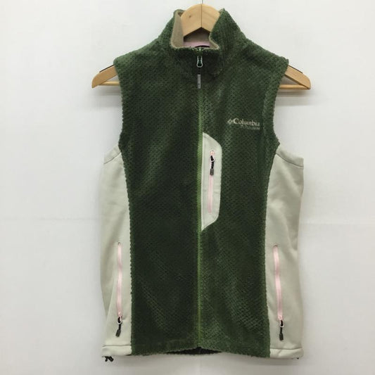 コロンビア Columbia ベスト ベスト PL1369 S 無地 緑 / グリーン /  レディース USED 古着 中古 10141164